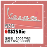 VESPA GTS250ie F2006N6 iF655000~
