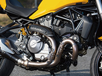 ドゥカティ モンスター821
水冷L型2気筒デスモドロミック・テスタストレッタ ドゥカティ モンスター821 水冷L型2気筒デスモドロミック・テスタストレッタ